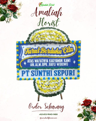 Papan Bunga Duka di Embetpen